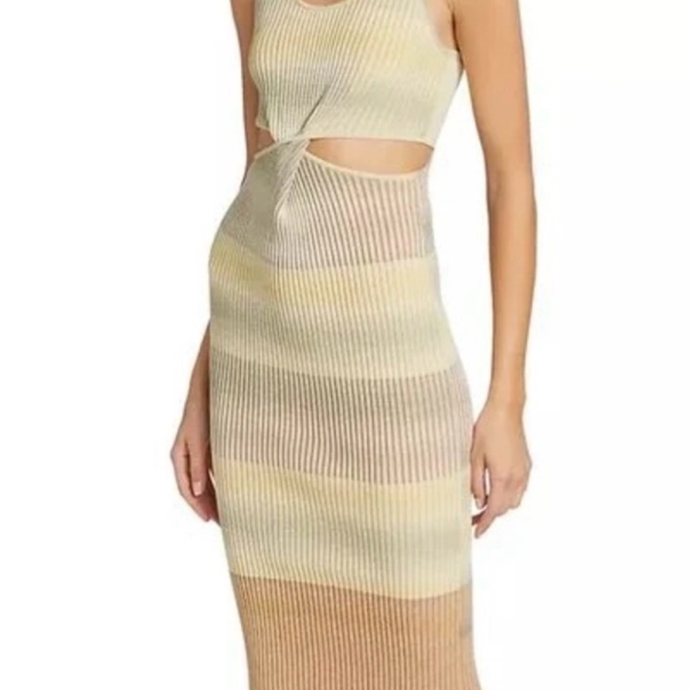 Jonathan Simkhai Colleen Knit Midi Dress Size XS